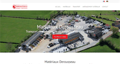 Desktop Screenshot of derousseau.be